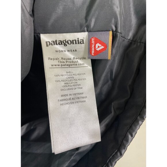 Patagonia Nano Puff vest Gray Men's Size Small Quilted Insulated Embroidered - Picture 8 of 16